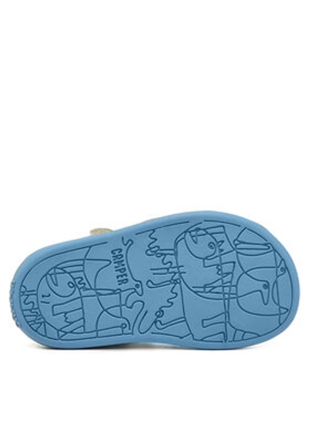 Camper Sandały Bicho FW 80372-074 Biały. Kolor: biały. Materiał: skóra