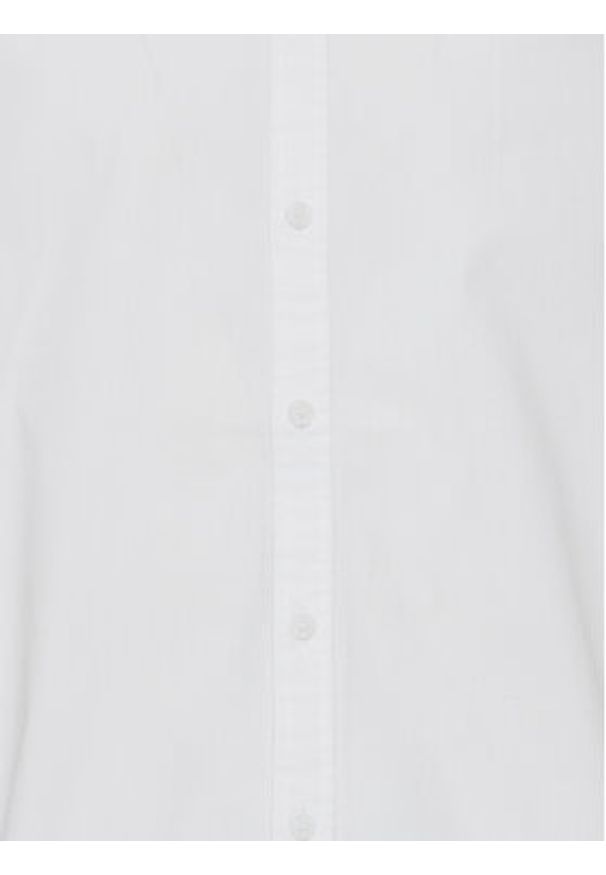 Blend Koszula 20716264 Biały Slim Fit. Kolor: biały. Materiał: bawełna