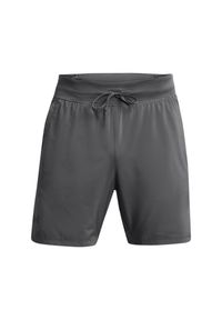 Szorty 2 w 1 Under Armour Launch Elite 7". Kolor: szary, wielokolorowy, czarny. Sport: bieganie #1