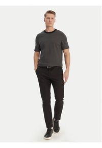 BOSS T-Shirt H-Thompson 102 50555163 Czarny Regular Fit. Kolor: czarny. Materiał: bawełna #5