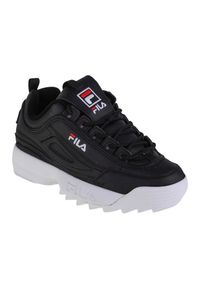 Buty Fila Disruptor Teens Jr FFT0029-80010 czarne. Okazja: na co dzień. Kolor: czarny. Materiał: materiał, guma. Szerokość cholewki: normalna #1