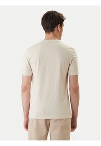 BOSS T-Shirt Thompson 01 50468347 Beżowy Regular Fit. Kolor: beżowy. Materiał: bawełna #5