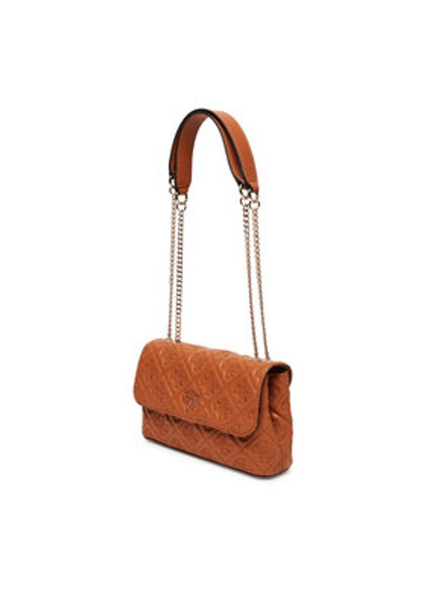 Guess Torebka HWQL96 58210 Brązowy. Kolor: brązowy. Materiał: skórzane