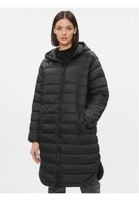 only - ONLY Płaszcz zimowy 15300258 Czarny Regular Fit. Kolor: czarny. Materiał: syntetyk. Sezon: zima