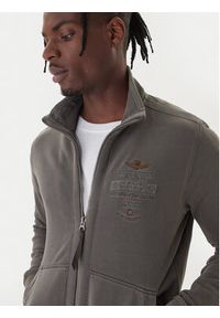 Aeronautica Militare Bluza 252FE2055UF00665 Szary Regular Fit. Kolor: szary. Materiał: bawełna #3