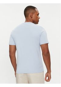 Calvin Klein T-Shirt Micro Logo Interlock K10K109894 Niebieski Regular Fit. Kolor: niebieski. Materiał: bawełna
