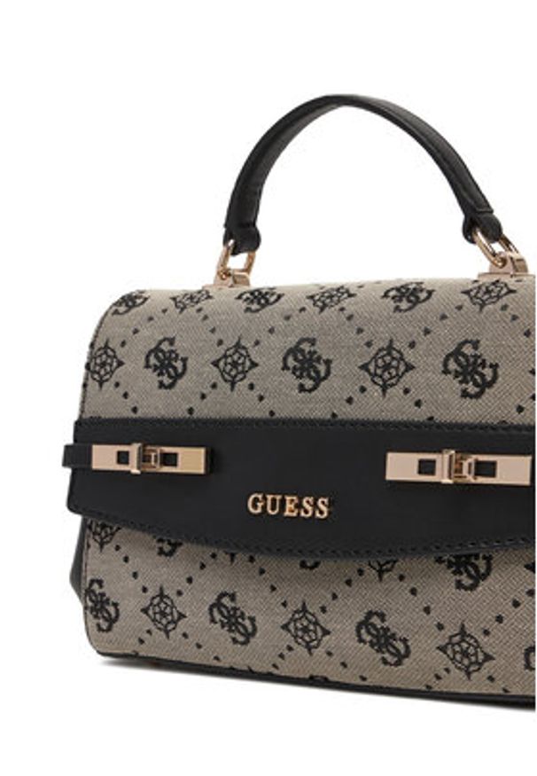 Guess Torebka Melinda HWJP99 02200 Czarny. Kolor: czarny