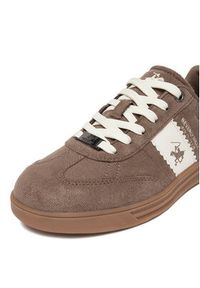 Beverly Hills Polo Club Sneakersy CEO-A1419104A Brązowy. Kolor: brązowy. Materiał: materiał #4