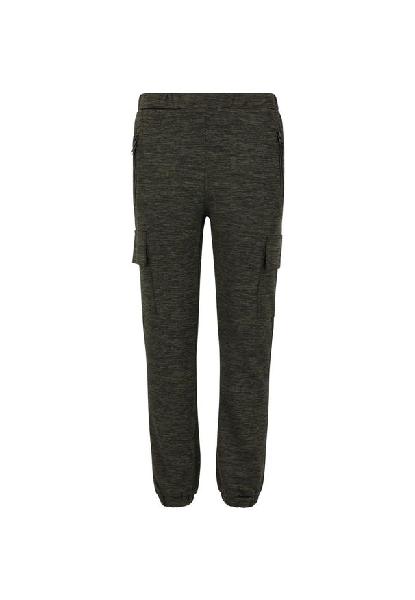 ZigZag - Spodnie dresowe dla dzieci Zigzag Benyamin. Kolor: zielony. Materiał: dresówka. Sport: bieganie