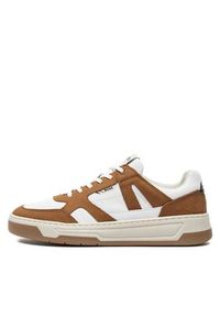 BOSS - Boss Sneakersy Baltimore Tenn Nupf 50517302 Brązowy. Kolor: brązowy. Materiał: skóra #5