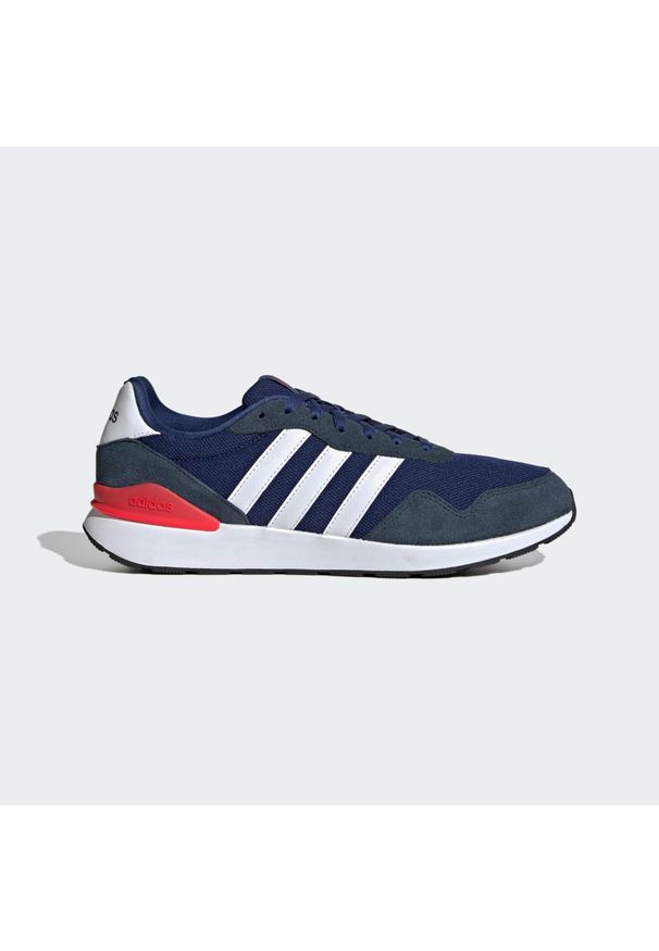 Adidas - Buty Run 60s 4.0. Kolor: wielokolorowy, niebieski, fioletowy, biały. Sezon: lato. Sport: bieganie