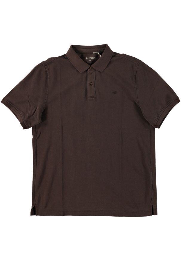 Męski T-Shirt Mustang Style Pablo PC Polo Hot Fudge 1016297 3382. Typ kołnierza: polo