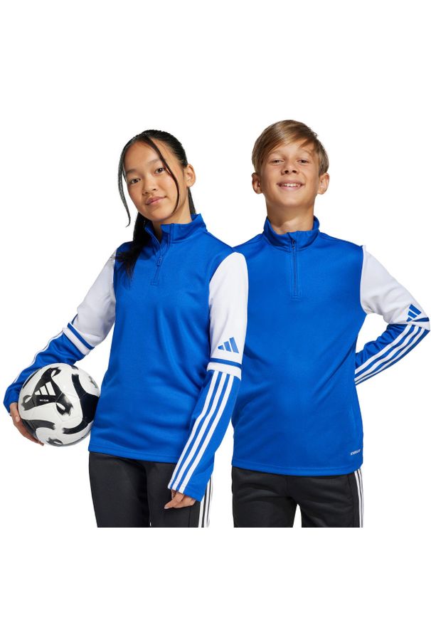 Adidas - Bluza dla dzieci adidas Squadra 25 Training Top. Kolor: biały, wielokolorowy, niebieski. Sport: fitness