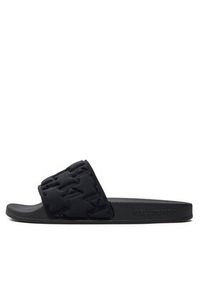 Karl Lagerfeld - KARL LAGERFELD Klapki KL80949 Czarny. Kolor: czarny. Materiał: materiał