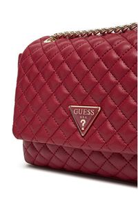 Guess Torebka HWEQG9 54121 Bordowy. Kolor: czerwony. Materiał: skórzane #5