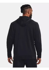 Bluza fitness męska Under Armour Armour Fleece Hoodie. Typ kołnierza: kaptur. Kolor: czarny. Sport: fitness