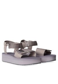 The North Face Sandały SKEENA PLATFORM MOONSTONE Szary. Kolor: szary. Materiał: materiał. Obcas: na platformie #5