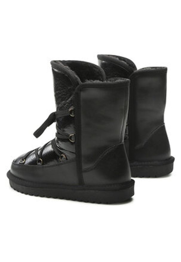 Lasocki Botki WFA1634-11Z Czarny. Kolor: czarny. Materiał: skóra