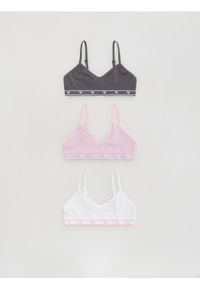 Reserved - Top z mikrofibry 3 pack - wielobarwny. Materiał: mikrofibra #1