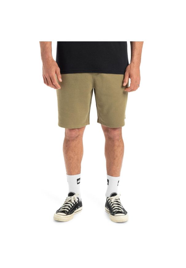 Quiksilver - Spodenki z elastyczną talią dla Mężczyzn SALT WATER Beżowy. Kolor: beżowy. Materiał: materiał, poliester, bawełna. Długość: krótkie. Sezon: lato