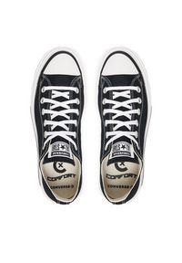 Converse Trampki Chuck Taylor All Star Lift Double Stack Platform A15490C Czarny. Kolor: czarny. Materiał: materiał. Obcas: na platformie #4