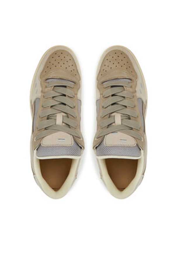 Filling Pieces Sneakersy Cruiser Stride 64460071108 Brązowy. Kolor: brązowy. Materiał: skóra