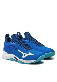 Mizuno Buty halowe Wave Dimension V1GA2240 Niebieski. Kolor: niebieski. Materiał: materiał. Model: Mizuno Wave #2