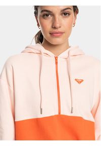 Roxy Bluza Ess Nrj Cbk Hoo Otlr ERJFT04673 Écru Regular Fit. Materiał: bawełna #5