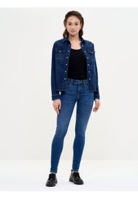 Big-Star - Spodnie jeans damskie Lorena 364. Stan: podwyższony. Kolor: niebieski #3