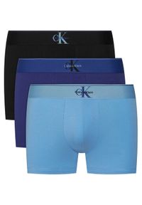 Calvin Klein Underwear Komplet bokserek LV00NB4472 Niebieski. Kolor: niebieski. Materiał: bawełna #1