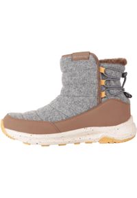ALPINE PRO - Buty zimowe Alpine Pro Kemba 39 dla kobiet - Wodoodporne i wygodne. Kolor: zielony. Materiał: syntetyk, materiał. Sezon: zima. Styl: elegancki