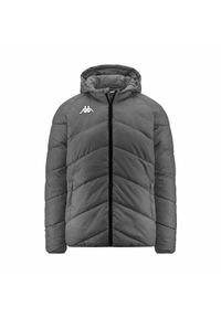 Kurtka puchowa Kappa Vianetto. Kolor: szary. Materiał: puch. Sezon: zima. Sport: piłka nożna #1