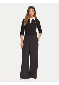 Guess Polo V5BP12 K1891 Czarny Regular Fit. Typ kołnierza: polo. Kolor: czarny. Materiał: bawełna #4