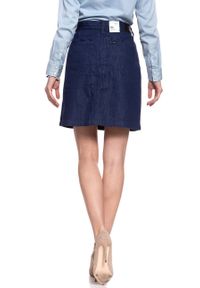 Lee - SPÓDNICA JEANSOWA LEE A LINE SKIRT RINSE L38NRC36 112108289. Materiał: jeans