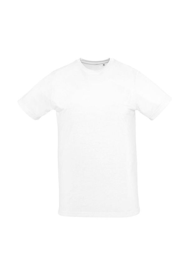 SOL'S - Koszulka Sublima Unisex Dla Dorosłych. Kolor: biały. Sport: turystyka piesza