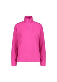 Damski polar CMP. Typ kołnierza: golf. Kolor: różowy. Materiał: polar. Sport: golf, narciarstwo, turystyka piesza #1