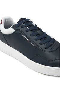 TOMMY HILFIGER - Tommy Hilfiger Sneakersy FM0FM05369 Granatowy. Kolor: niebieski. Materiał: skóra