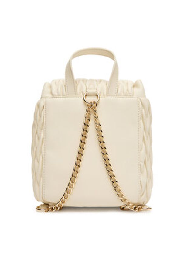 Love Moschino - LOVE MOSCHINO Plecak JC4015PP1NLH0110 Beżowy. Kolor: beżowy. Materiał: skóra