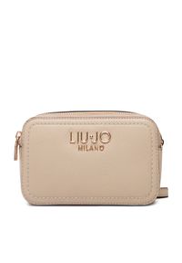 Liu Jo Torebka Ecs S camera Case AF5100 E0058 Beżowy. Kolor: beżowy. Materiał: skórzane