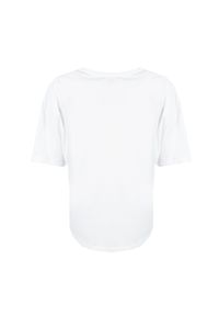 Guess T-Shirt "Noley" | Q2GI48KAK90 | Kobieta | Biały. Okazja: na co dzień. Kolor: biały. Materiał: bawełna. Styl: casual, klasyczny