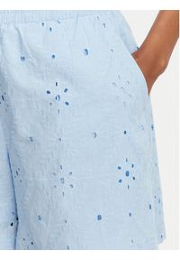 Vero Moda Szorty materiałowe Eliza 10346709 Niebieski jasny Regular Fit. Kolor: niebieski. Materiał: bawełna #2