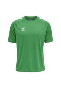 Koszulka sportowa męska Hummel Core XK Poly T-Shirt S/S. Kolor: różowy #1