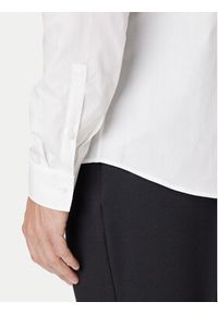 Versace Jeans Couture Koszula 79GALKS2 CN00K Biały Slim Fit. Kolor: biały. Materiał: bawełna #6