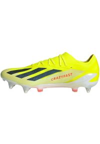 Adidas - Buty piłkarskie adidas X Crazyfast Elite Sg M IF0665 żółte. Kolor: żółty. Szerokość cholewki: normalna. Sport: piłka nożna #11