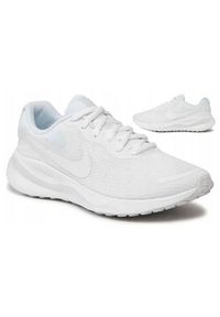 Buty Damskie Sportowe Nike W Revolution 7. Okazja: na co dzień. Kolor: biały. Model: Nike Revolution. Sport: turystyka piesza, fitness