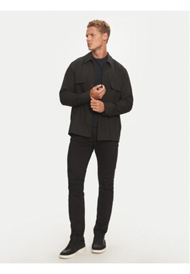 Mustang Jeansy Vegas 1014062 Czarny Slim Fit. Kolor: czarny