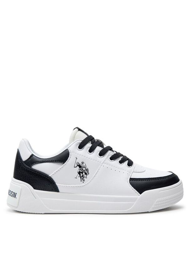 U.S. Polo Assn. Sneakersy Nole001 NOLE001W/4YN1 Biały. Kolor: biały. Materiał: skóra