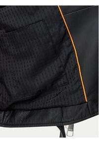 BOSS Kurtka skórzana C_Sameli 50510964 Czarny Regular Fit. Kolor: czarny. Materiał: skóra