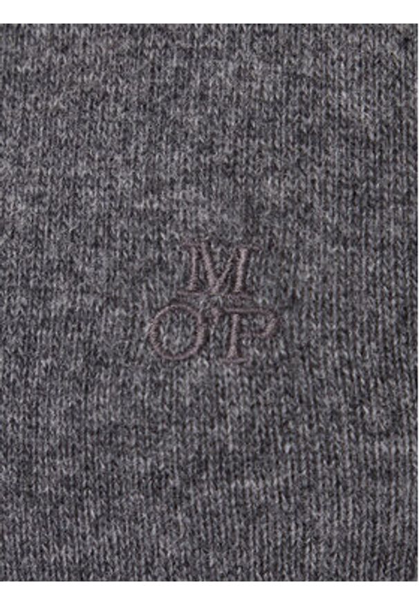 Marc O'Polo Sweter M29 5144 60504 Szary Regular Fit. Typ kołnierza: polo. Kolor: szary. Materiał: bawełna