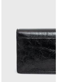 Furla torebka skórzana kolor czarny. Kolor: czarny. Materiał: skórzane. Rodzaj torebki: na ramię #2